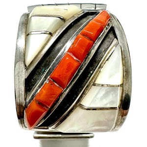 Stunning Vintage Zuni Watch Cuff