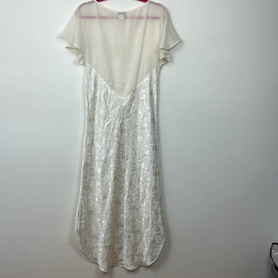 Natori Vintage Floral White Dress - image 2