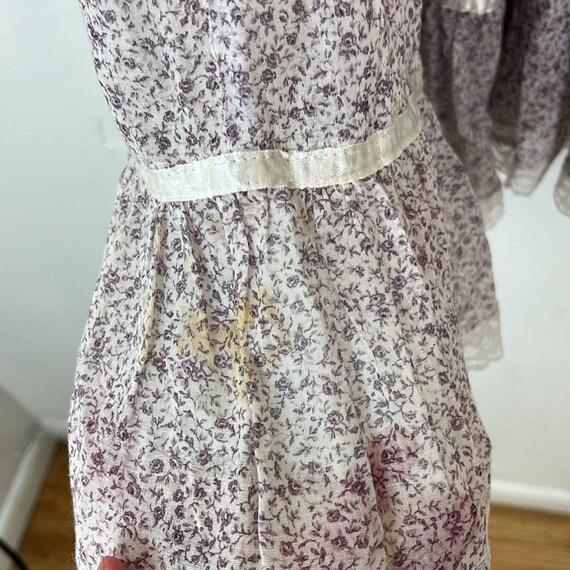 Vintage Gunne Sax 70s Floral Prairie Dress - image 5