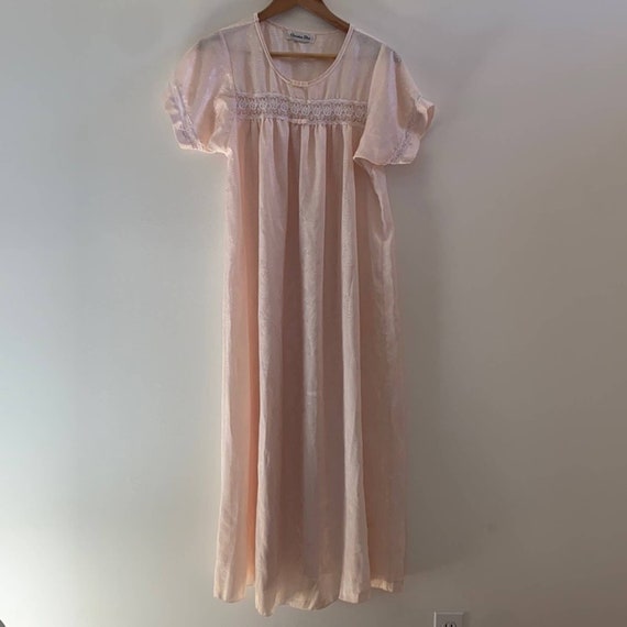 Vintage Christian Dior Pink Nightgown - Gem