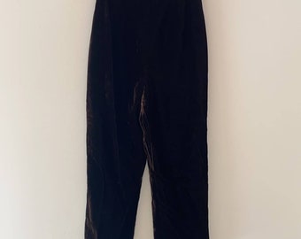 Vintage Velvet Chanel Crop Trousers