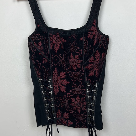 Tripp NYC Vintage 90s Corset Bustier Rare - image 2