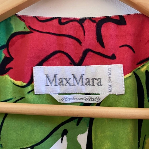 Vintage MaxMara Floral Skirt Suit Set - image 3