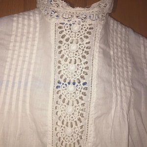Vintage 1910&#39;s handmade Women&#39;s Blouse