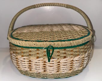 Vintage JC Penny’s Sewing Basket