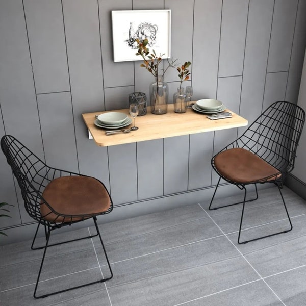 Wall Mounted Dining Table Etsy