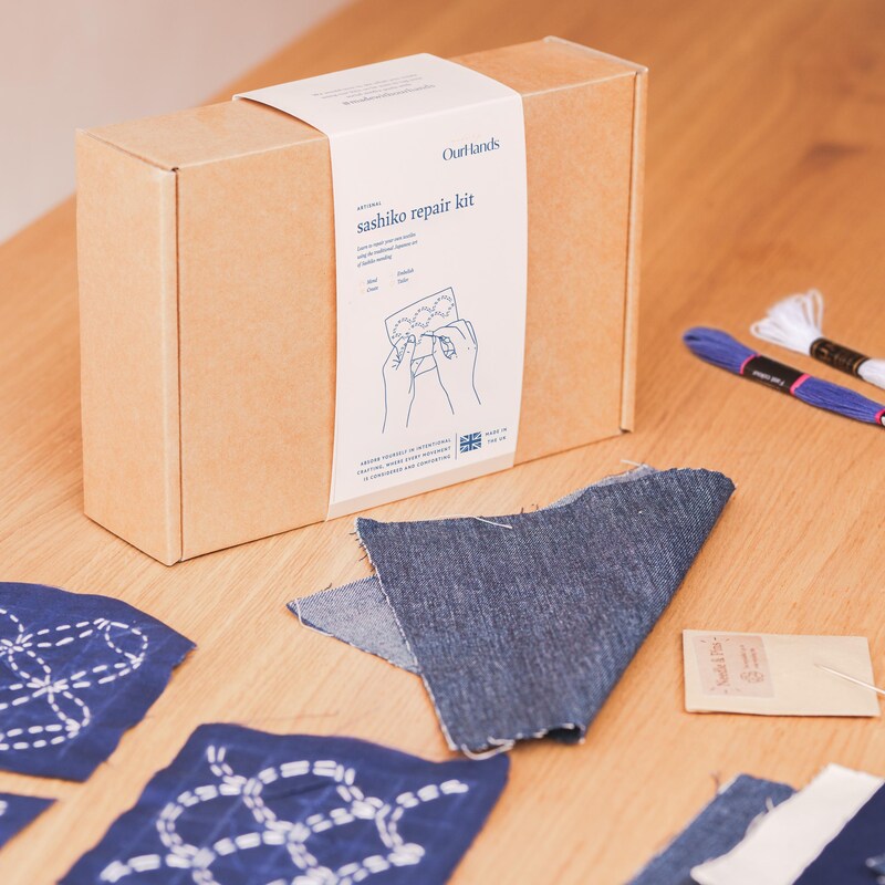 Visible Sashiko Mending - Etsy