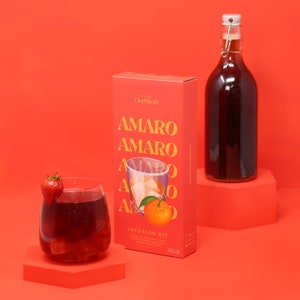 amaro making kit - infuse your own delicious Italian liqueur