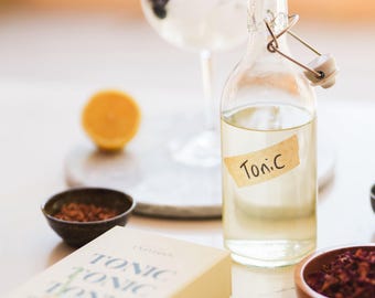 Tonic Water Making Kit – Create Indian, Pink, and Spiced Tonic Syrup – Perfect for Cocktail Lovers