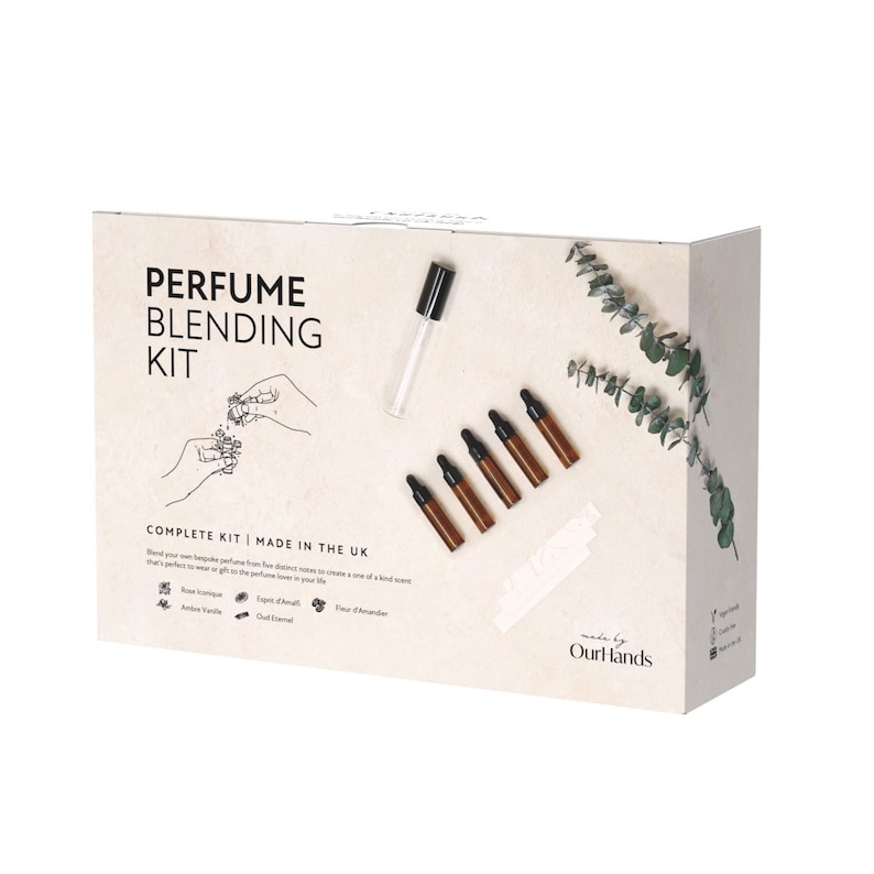 kit de fabrication de parfum créer votre propre parfum à partir d'huiles parfumées et d'une bouteille en verre image 4