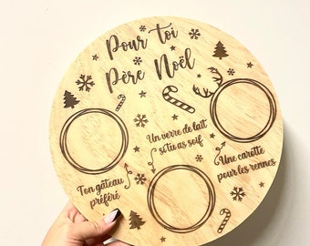 Personalized Santa Wooden Tray