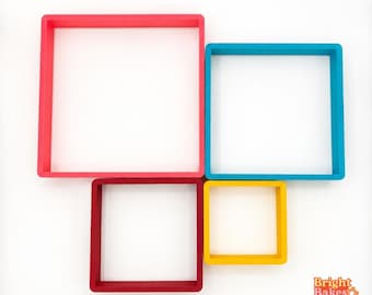 Quadratischer Ausstechform: 3D Gedruckt PLA, mehrere Größen