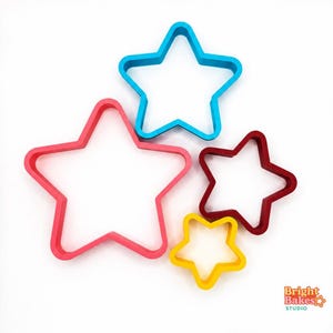 Star Cookie Cutter: 3D Printed PLA Baking & Clay Tool