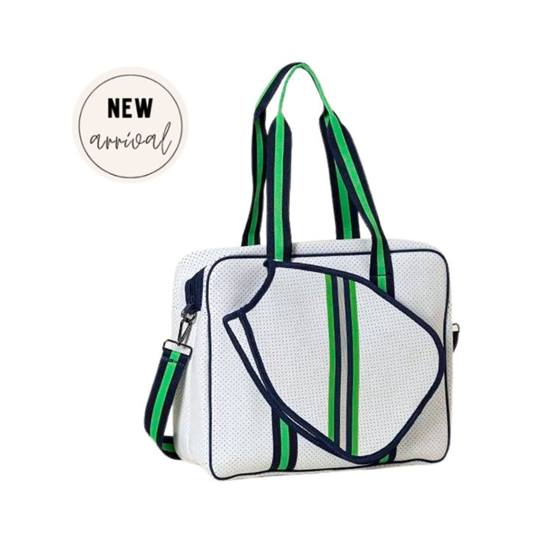 The Bobbi Pickleball Bag Pickleball Tote Neoprene Pickleball Bag Etsy