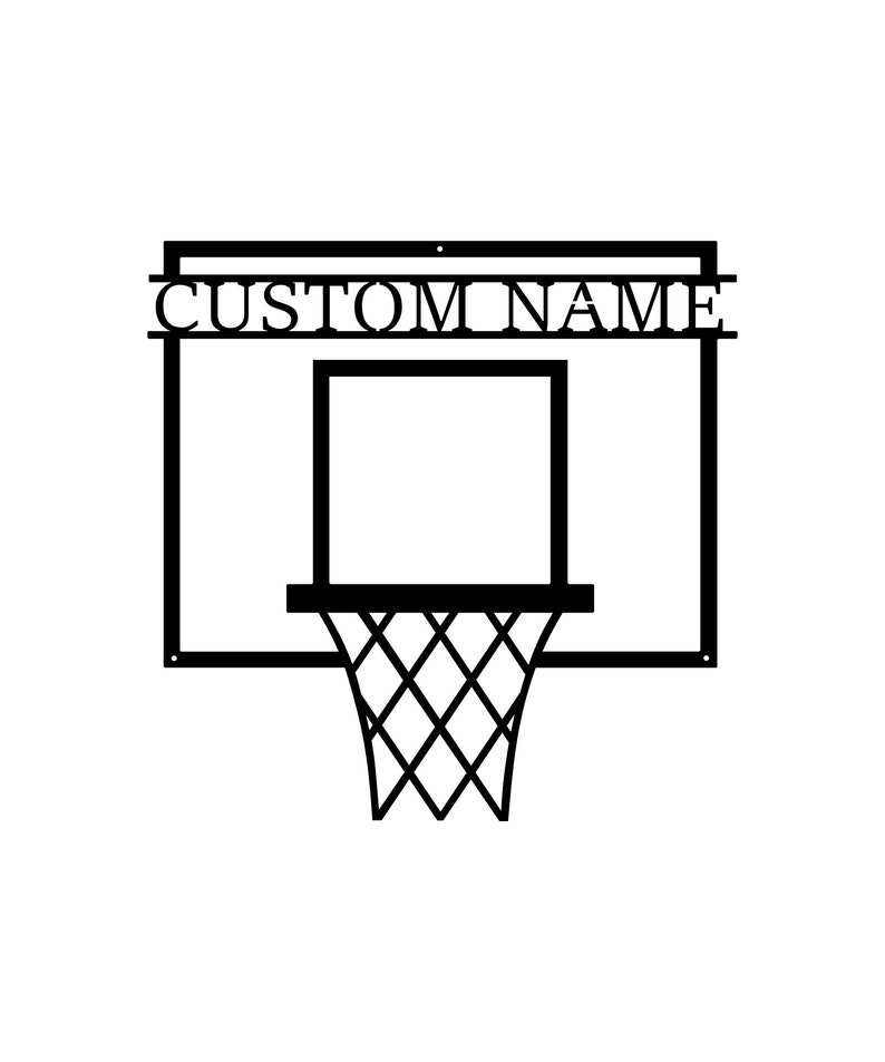 Custom Basketball Monogram Metal Sign With LED Lights Etsy