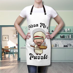 Pizza Me a Puzzle Apron (AOP)