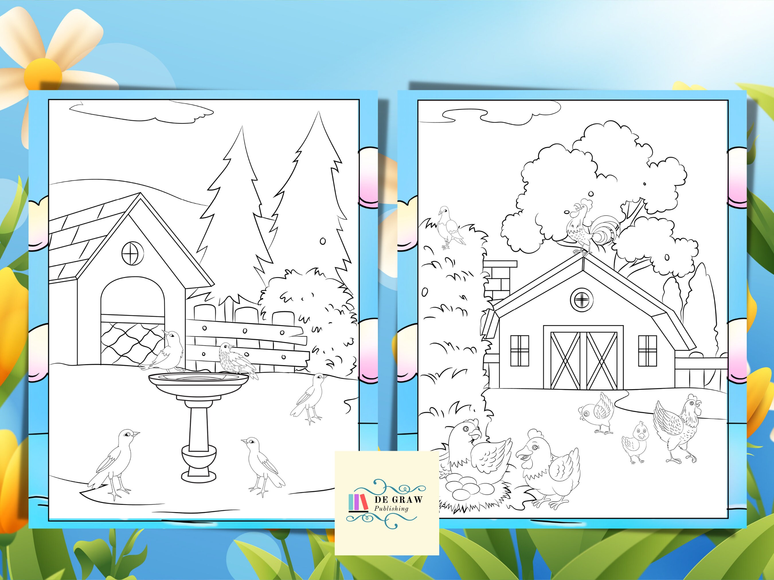15 Fun and Relaxing Bird-themed Coloring Pages for Adults and Kids ...