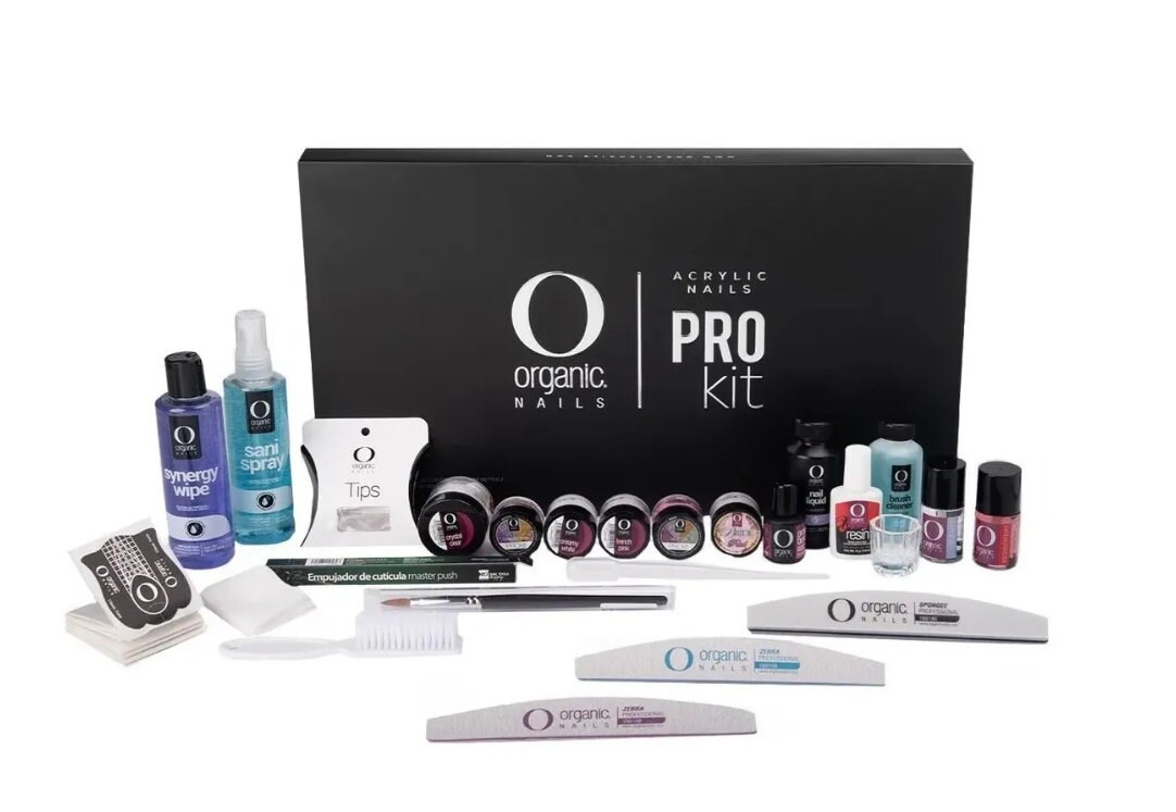 Organic Nails Starter Acrylic Nail Professional Kit Etsy