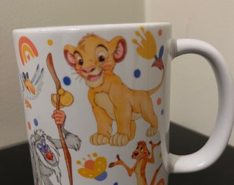 Mug Le Roi Lion en céramique