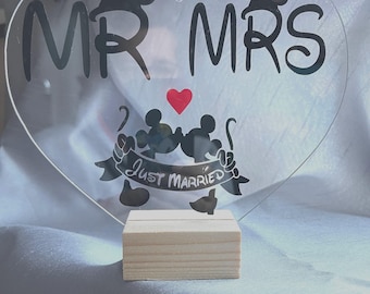 Presentes de casamento com tema Disney / personalizados / podem ser adaptados para a comunidade LGBTQ+