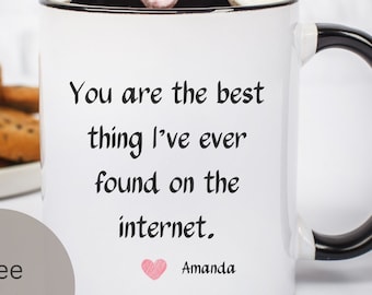 Personalized Christmas Gift Mug: Anniversary Gift
