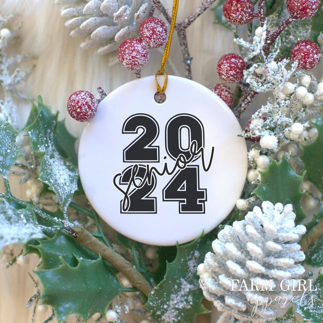 Senior 2024 Christmas Ornament , Class of 2024 Christmas Ornament