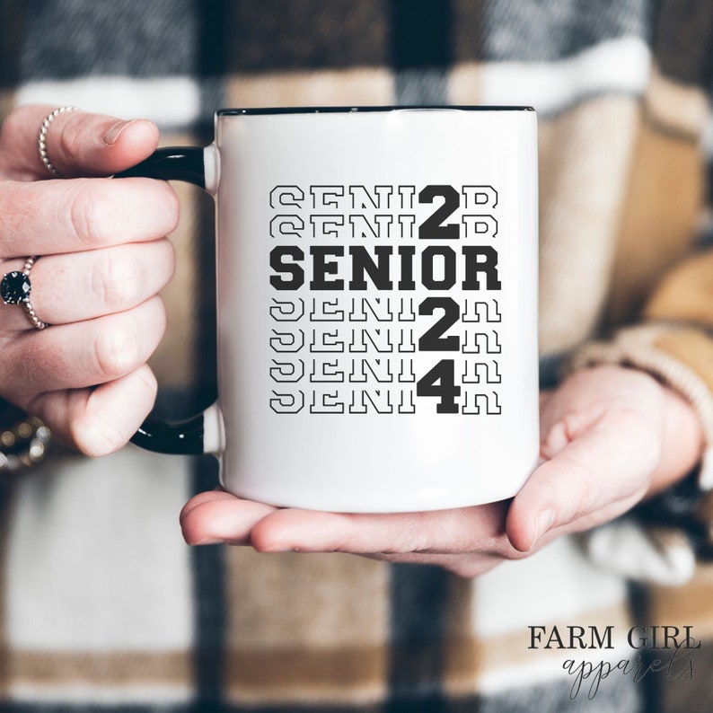 Class of 2024 Mug, Senior 2024 Coffee Mug, High School Senior Coffee