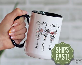 Custom Abuelita Mug: Christmas Gift for Granny