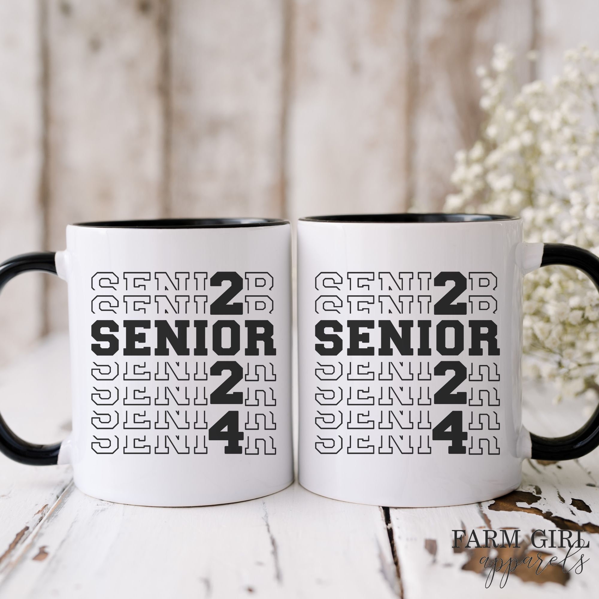 Class of 2024 Mug, Senior 2024 Coffee Mug, High School Senior Coffee