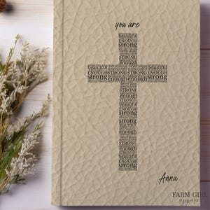 Personalized Christian Journal: Scripture Study, Prayer, Religious Gift