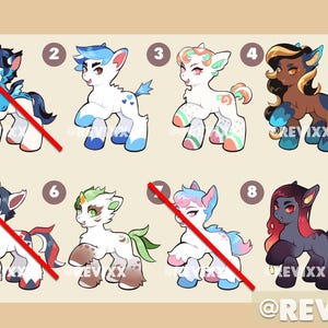 Pony Adoptable Fursona | Unique Furry OC for Sale
