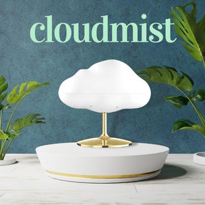 Cloudmist Aroma Diffuser Calm Cloud Diffuser Mushroom Lamp Decor Cute Lamp Humidifier,Anniversary Gift,Birthday Gift,Christmas Gift