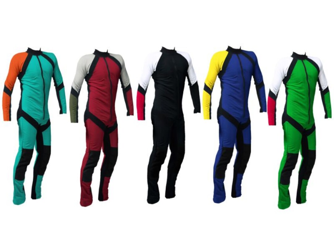 Skydiving Flying Jumpsuit Unique Design Suit Zx07 Etsy