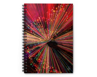 Spiral Notebook - Light Burst