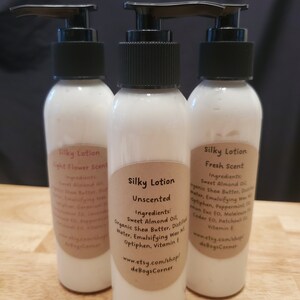 3 Silky Lotion Bundle - Nongreasy