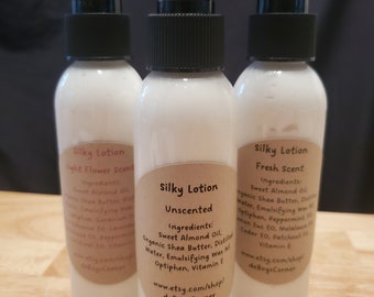 3 Silky Lotion Bundle - Nongreasy