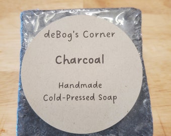 Activated Charcoal Cold-Processed Handmade Soap