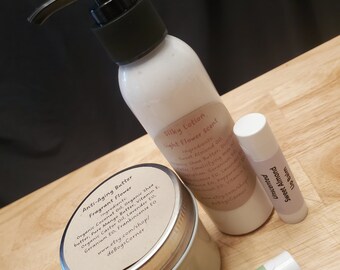 Skin Care Body and Lip Set of 3