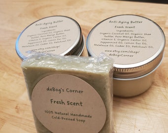 2 Anti-Aging Butters & 1 Soap Bundle