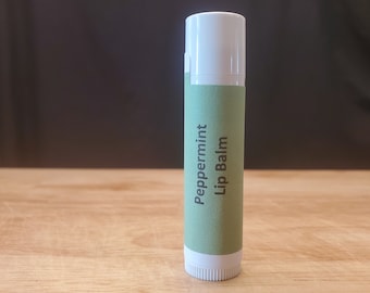 Peppermint Lip Balm- Tube