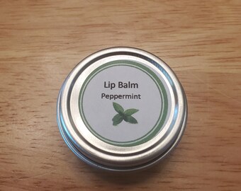 Peppermint Lip Balm