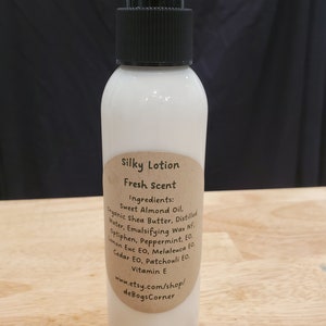 Silky Lotion - Non-Greasy Fresh Scent