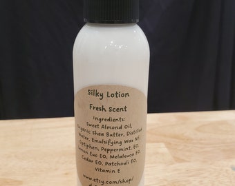 Silky Lotion - Non-Greasy Fresh Scent
