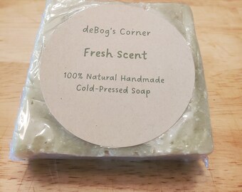 Fresh Scent Cold-Processed Soap