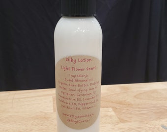Silky Lotion - Non-Greasy Light Flower