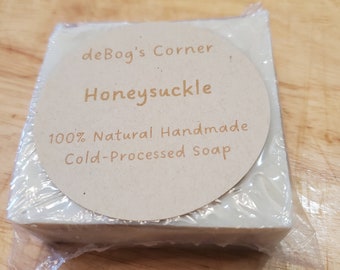Honeysuckle Cold-Processed Soap