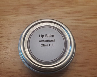 Unscented Olive Oil Lip Balm