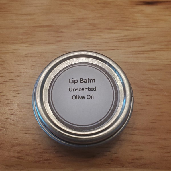 Olive Oil Lip Balm Etsy