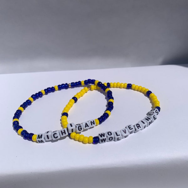 Michigan Wolverines Bracelet Pack | U of M | University of Michigan