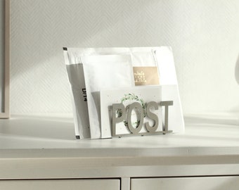 Briefständer aus Metall "Post"